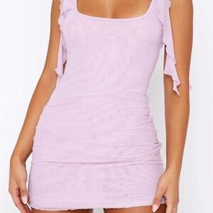 White Fox Mini Deess - Don’t Tell Me Now. NWT